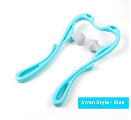 Manual Six-Wheel Neck Massager Roller
