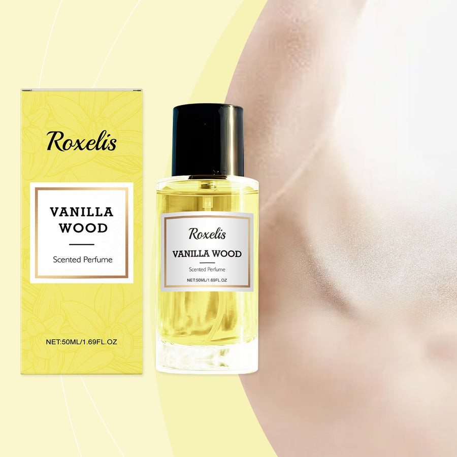 Elegant perfume luxury fragrance bottle front view