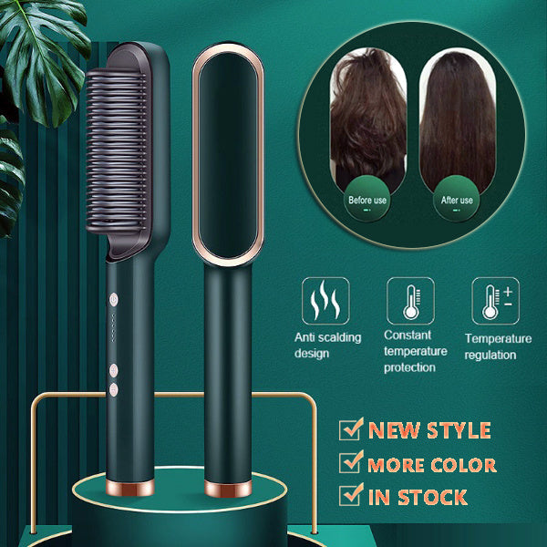 Negative ion dual-purpose electric hair brush