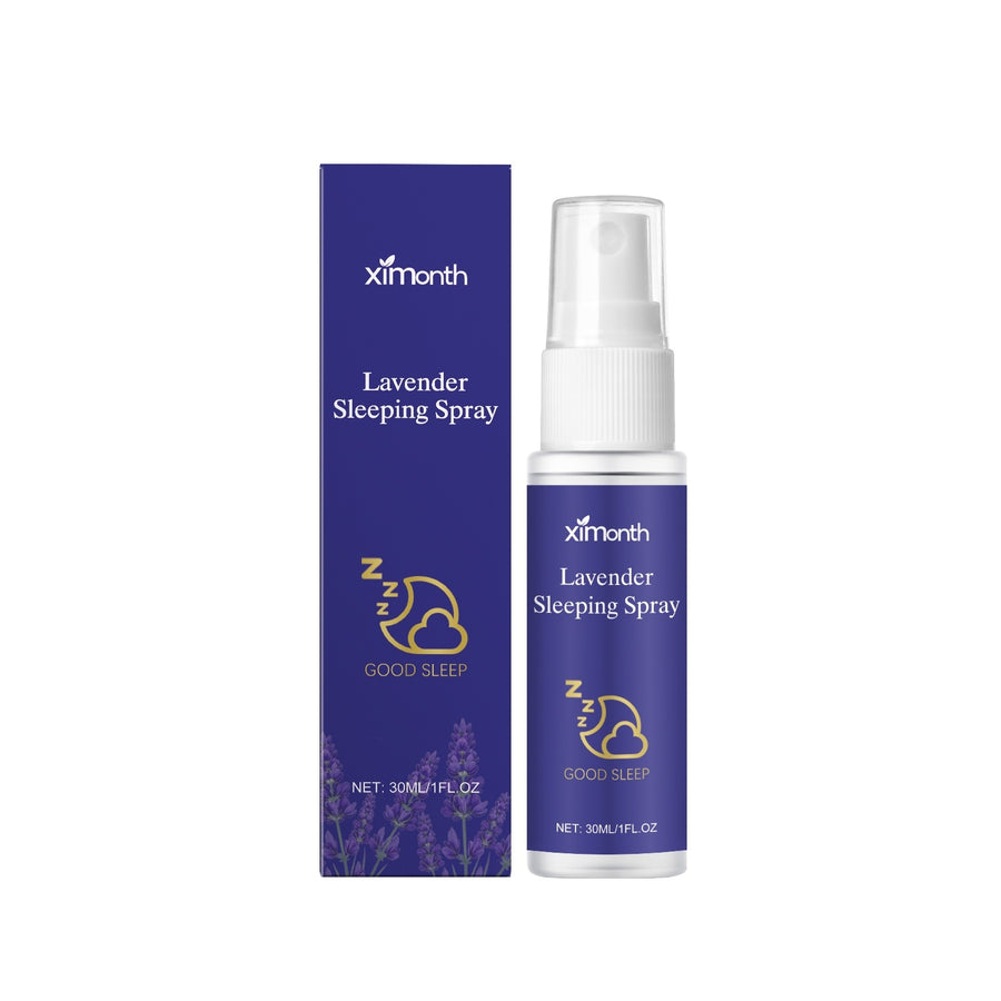 Lavender bedding spray for calm atmosphere