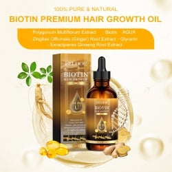 Biotin Hair Essential Oil – Growth & Strength Formula