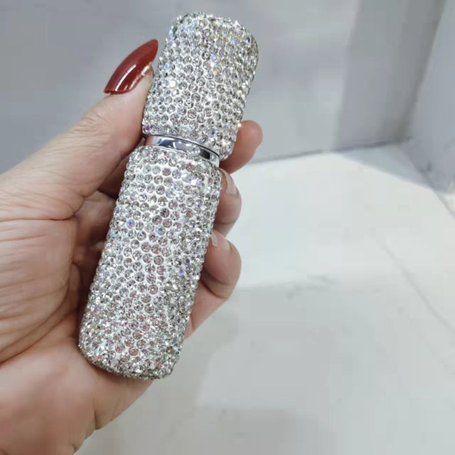 Perfume Bottle Sub-bottling Luxury Portable Diamond-studded Mini