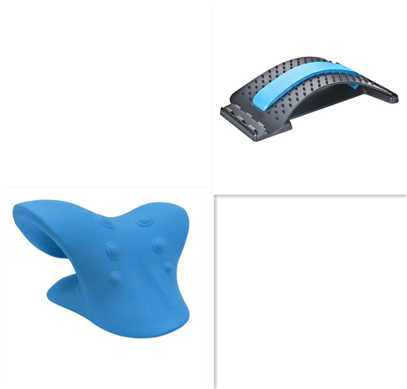 Manual Six-Wheel Neck Massager Roller