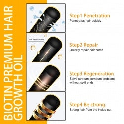 Biotin Hair Essential Oil – Growth & Strength Formula
