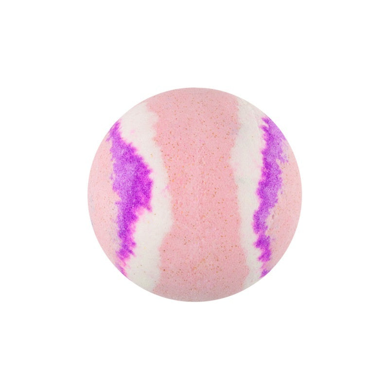 Bubble bath salt with rose scent