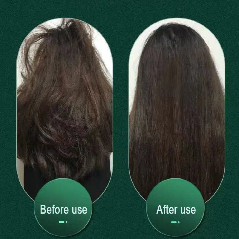 2-in-1 Hair Straightener & Hot Comb with Negative Ion Curling
